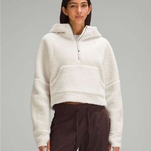 Lululemon Scuba Oversized Half Zip Fleece Hoodie